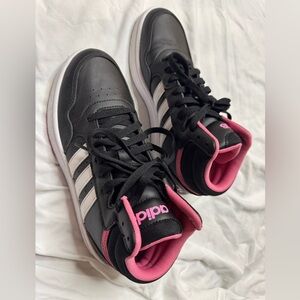 Adidas high top tennis shoes